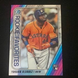 Yordan Alvarez(rookie)-2020 Topps Bowman